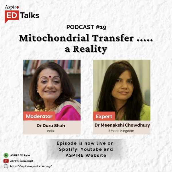  Episode 19 - Mitochondrial Transfer ..... a Reality